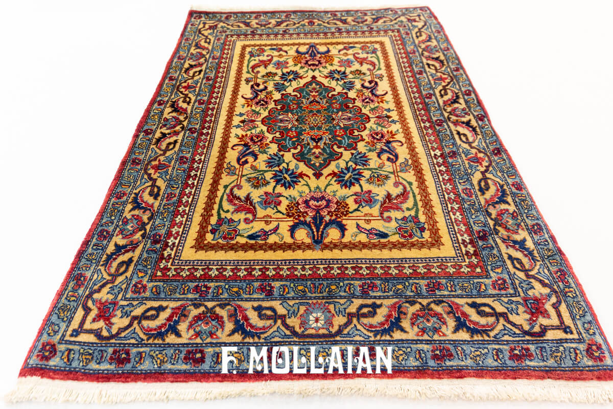 Antique Tehran Part Silk Rug n°:268990